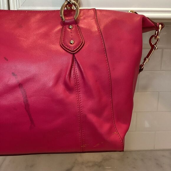 Coach Colette Leather Carryall Satchel - Picture 5 of 15